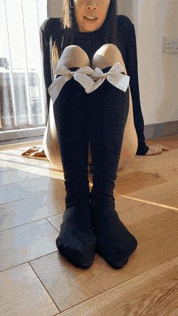 Spreading Legs Letting Us See Little Cunt