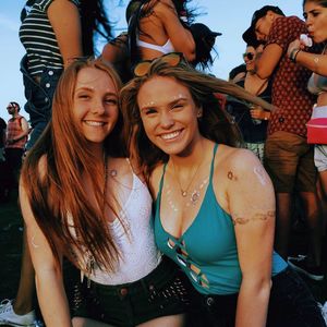 Festival cleavage...and not