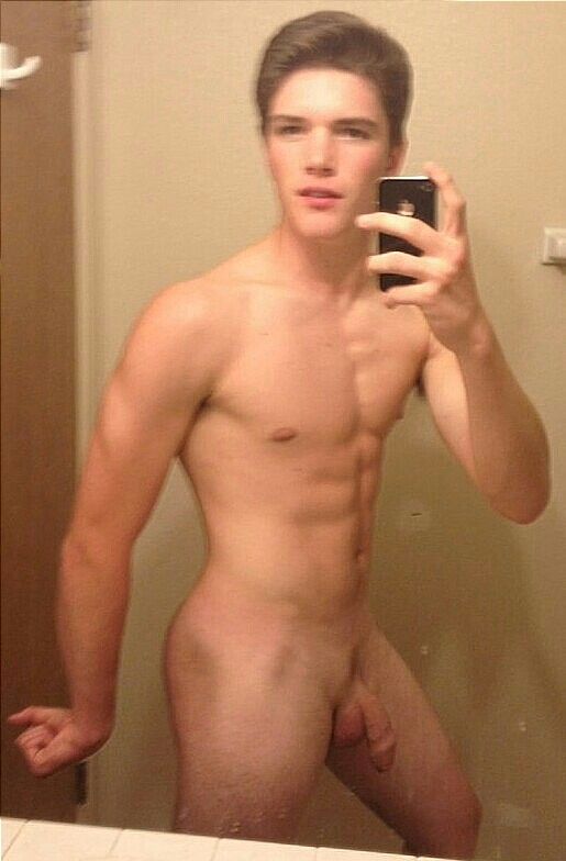 Posing naked teen