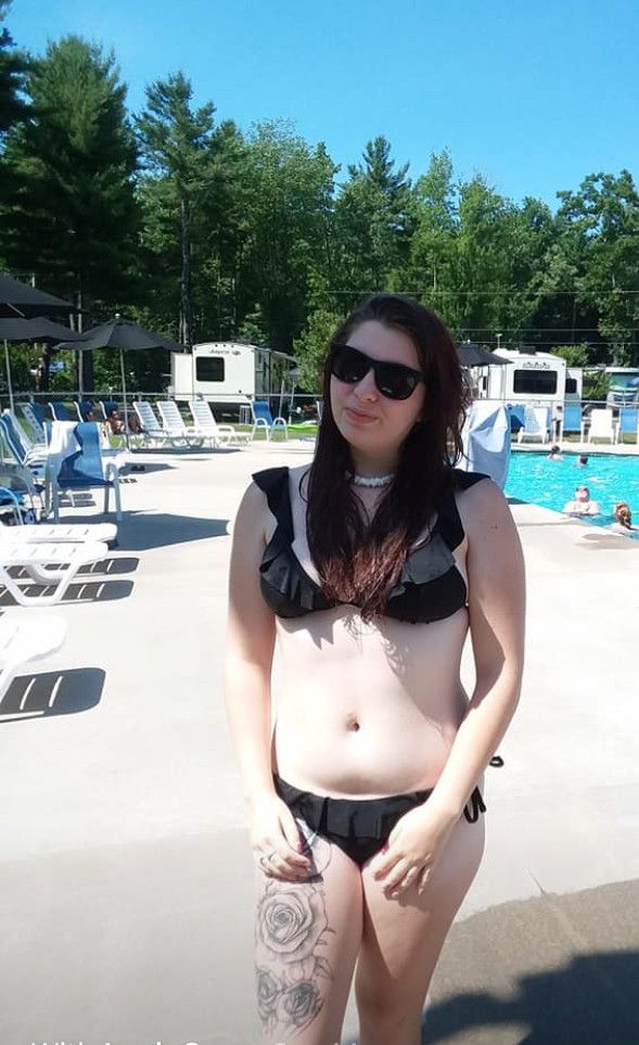 Sexy teen in bikini