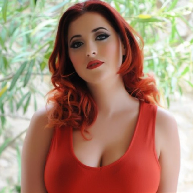 red head sexy face