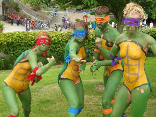 They have won the cosplay that day