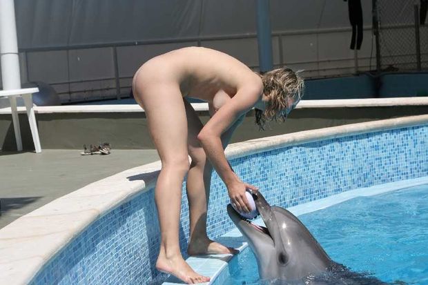 I never saw this snow at sea world