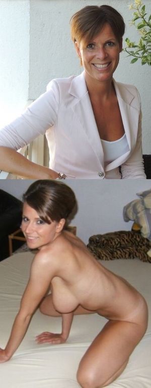 Dressed / Undressed: this lovely Hot Wife likes to tease. 53g