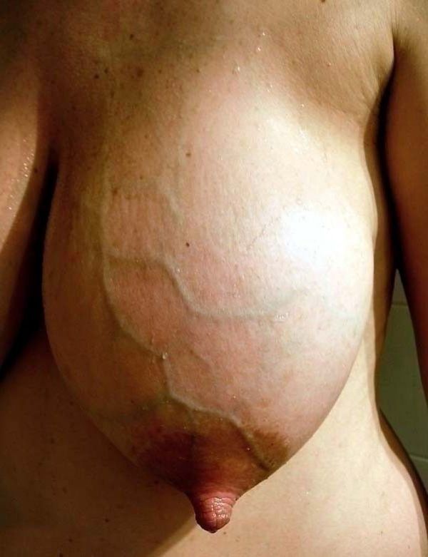 Pregnant boobs nude
