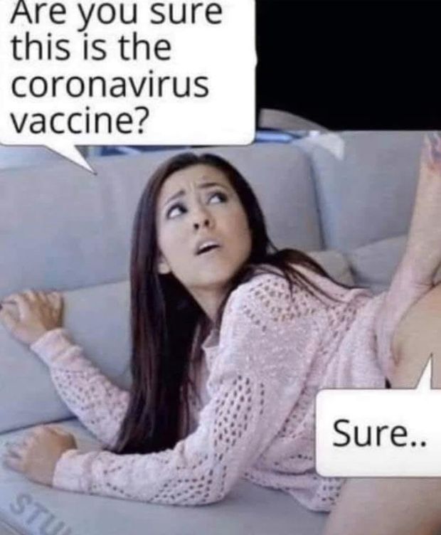 Coronavirus vaccine in your ass