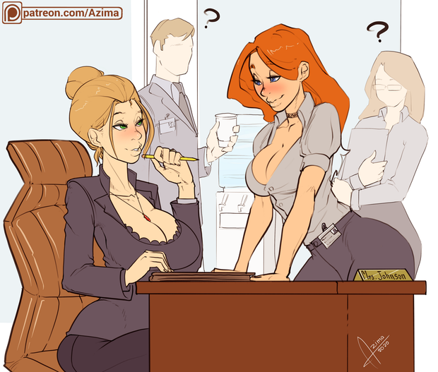 Office tension.