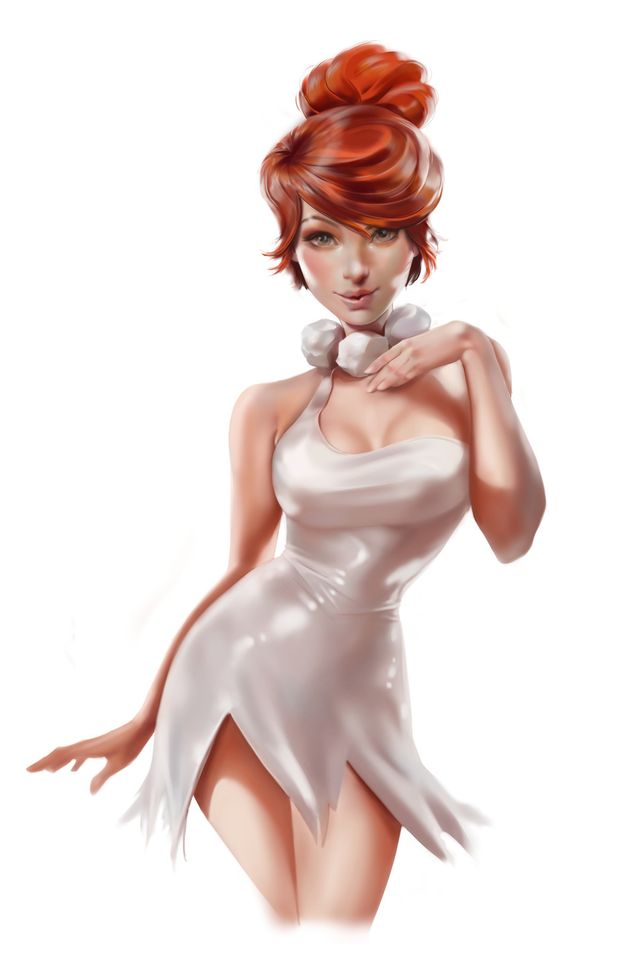 Wilma Flintstone.