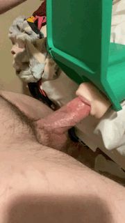 Fucking a toy’s mouth