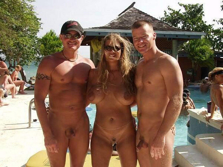 By the pool