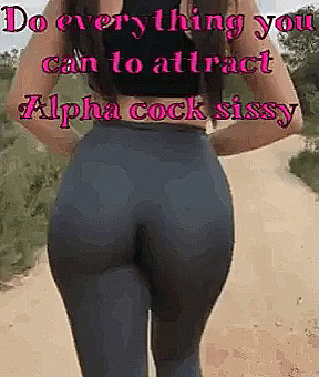 do everything you can to attract Alpha cock sissy