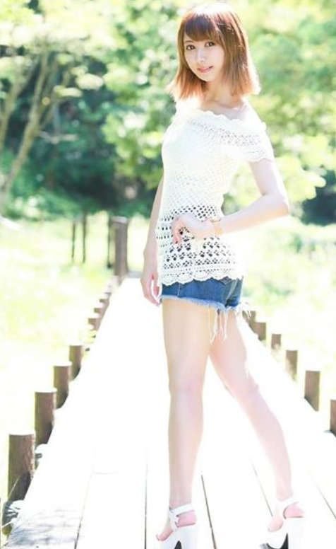 asian teen long legs