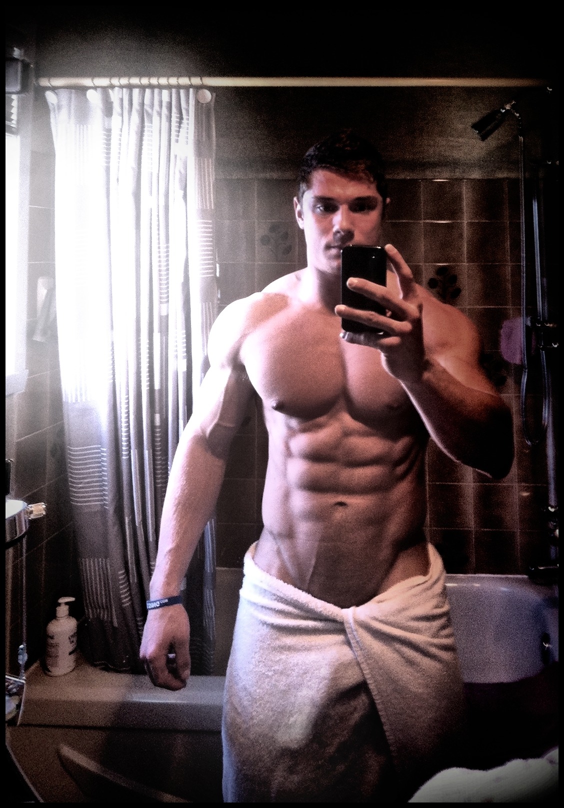 big bulge in towel