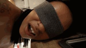 Does she know which dick is in her ass?