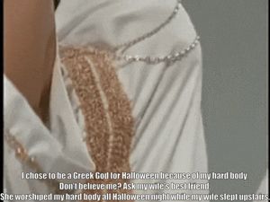 It's Not Really Cheaitng If It Is On Halloween, And You Are In A Costume, Right?