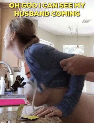 i see my husband comeing