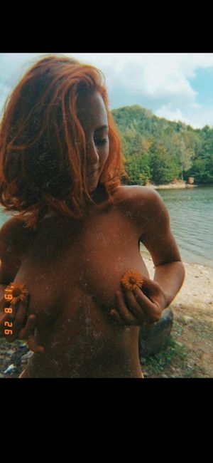 Perfect teen in nature