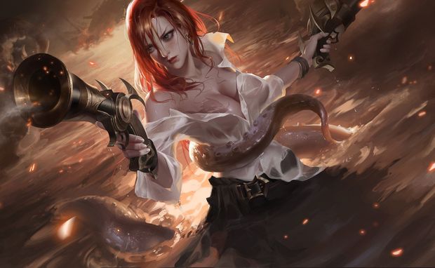 Miss Fortune vs tenacles.