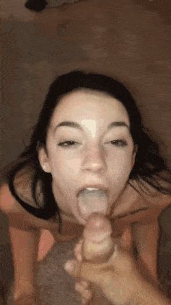 Cumshot To The Forehead