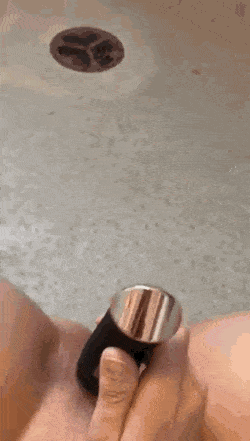 Masturbating By The Drain For Squirting