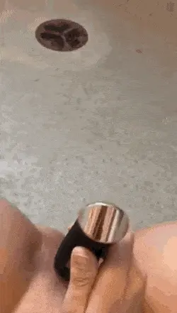 Masturbating By The Drain For Squirting
