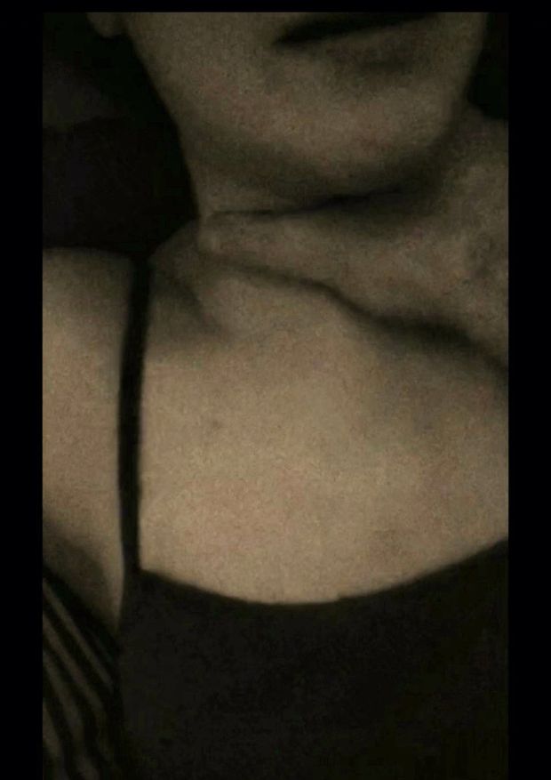 I love when he has his hand on my throat