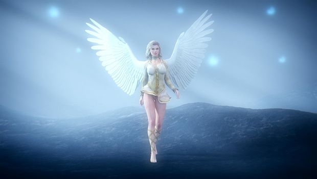 demon and angel
