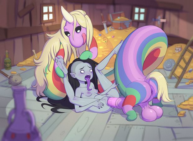 Marceline and Lady Rainicorn
