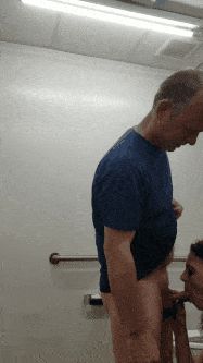 Fucking strangers in work bathroom