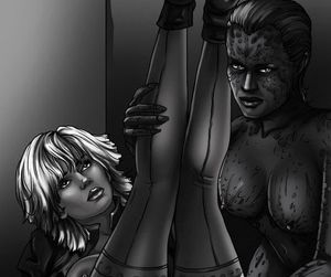 These are nude mutant superheroes !!