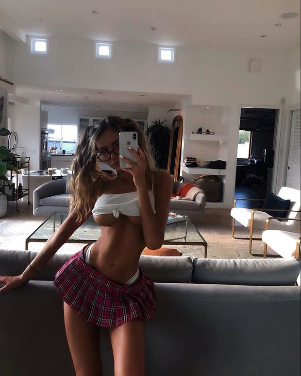 at home
