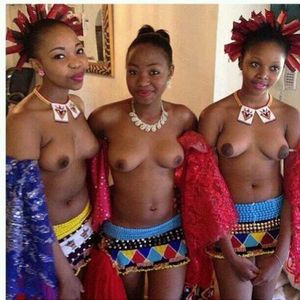 3 tribal african beauties