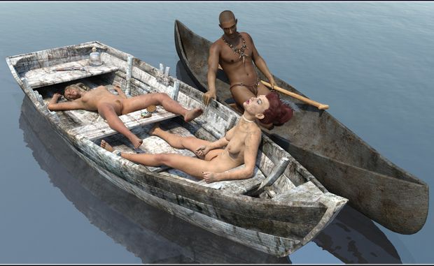 At Sea