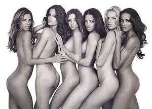 Hot naked supermodels