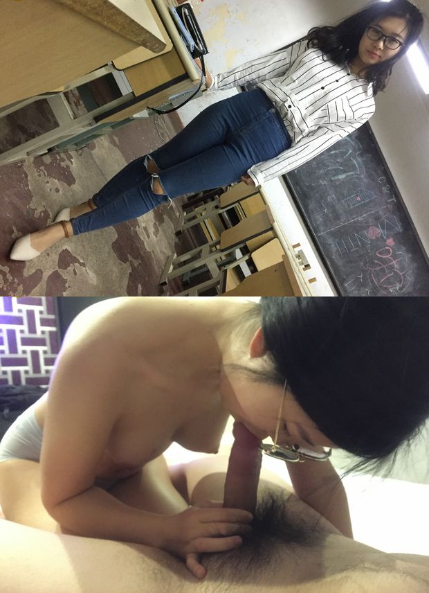 Chinese teacher makes u cum