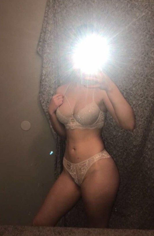 Full body shot in white