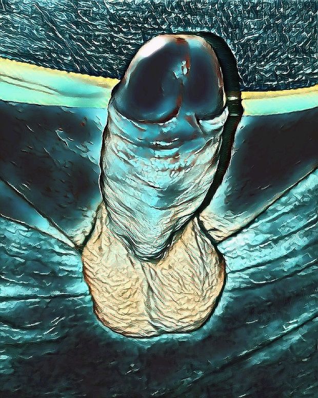 dick and yellow balls