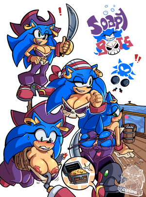 Pirate Sonic On an Adventure