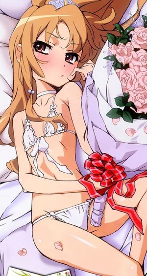 Taiga on her wedding night