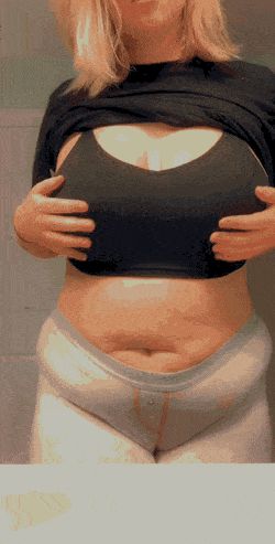 BBW Getting In On The Titty Drop