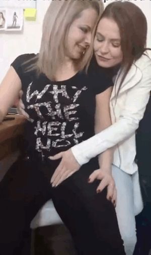 Blonde so thankful cause she hasn’t been touched by someone else