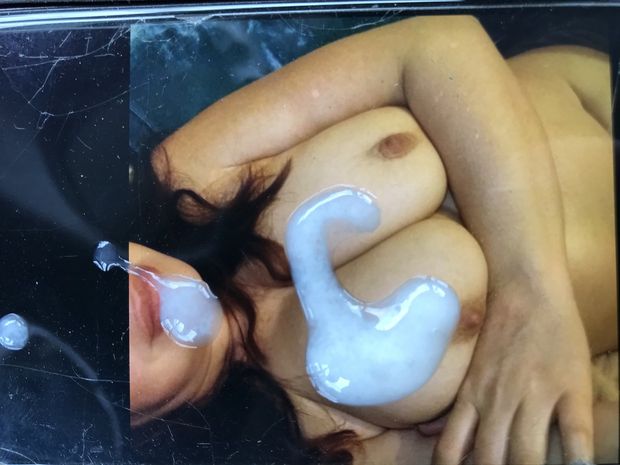 My cum tribute to my wife