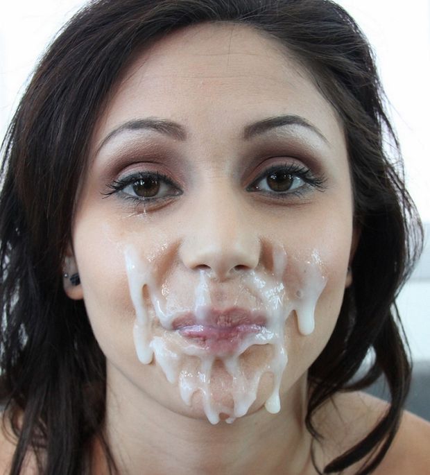 Sexy Cum Facial