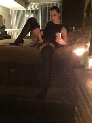 Selfie with the strapon