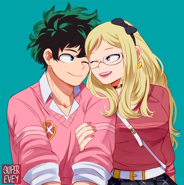 Midoriya Izuku x Melissa Shield
