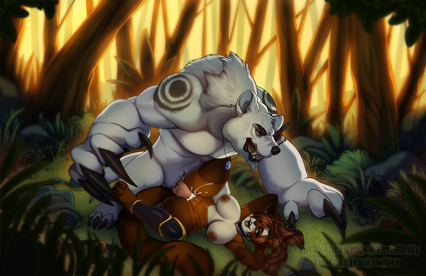 In the woods by CupCake992