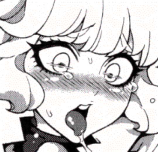 Close-up ahegao icon