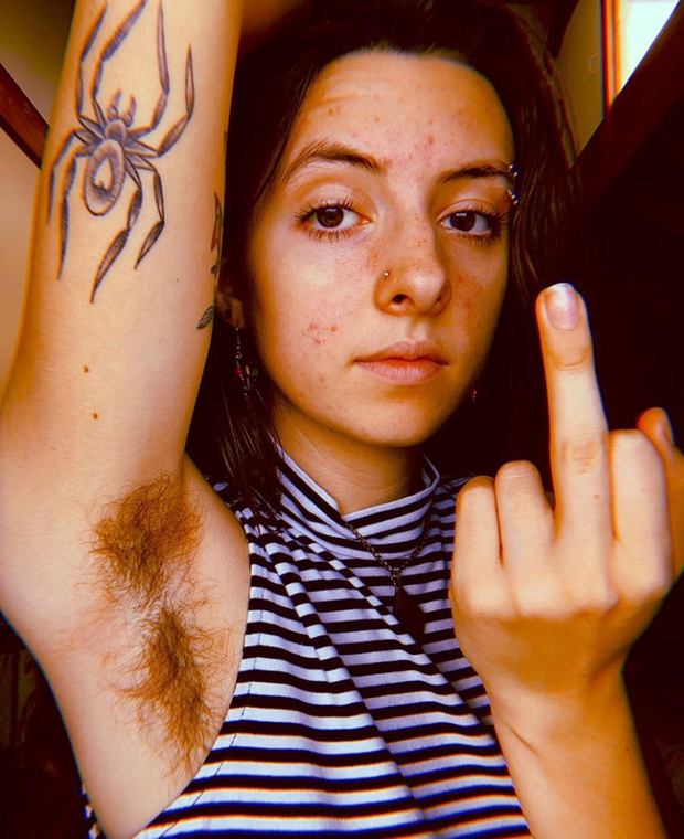 hairy pits