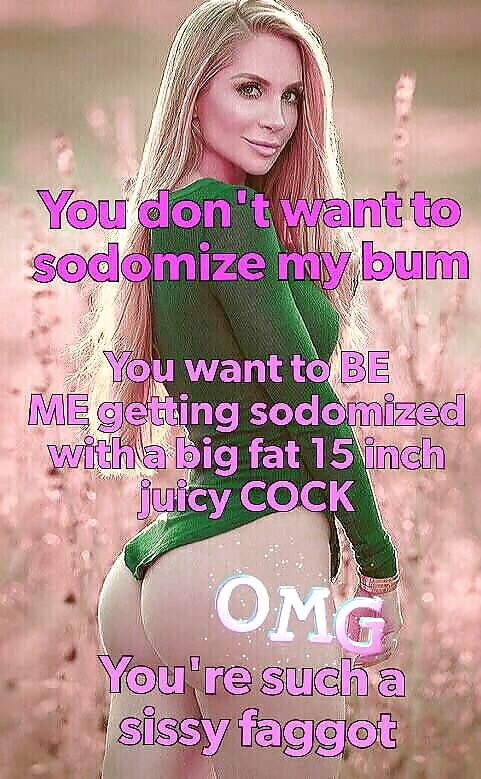 sodomize my bum