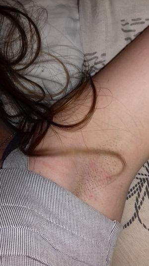 sexy woman armpit